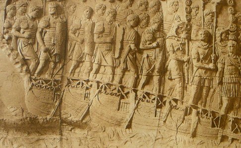 007 Conrad Cichorius, Die Reliefs der Traianssäule, Tafel VII (Ausschnitt 01)