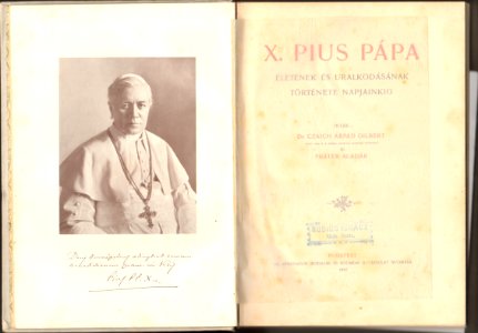 002 Pius X pic book title photo