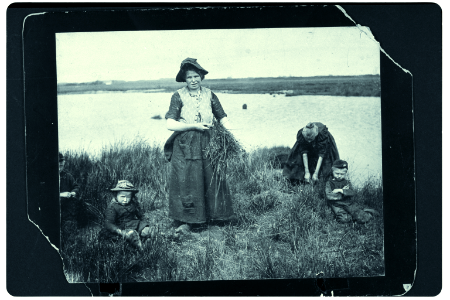 0093-Biezen verzamelen-Nationale Tentoonstelling van Vrouwenarbeid 1898