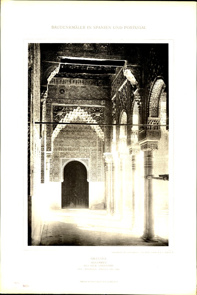 011 Granada Alhambra, aus dem Löwenhofe