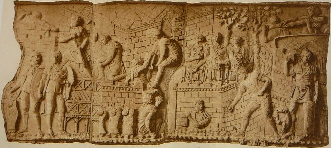 012 Conrad Cichorius, Die Reliefs der Traianssäule, Tafel XII