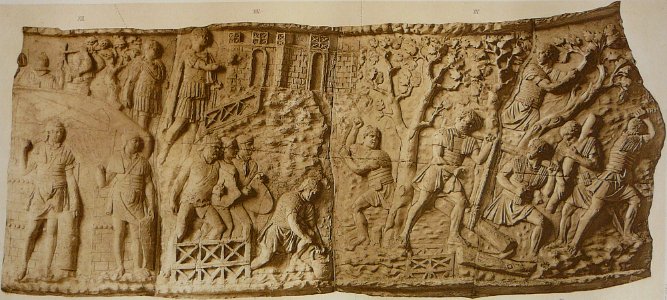 013 Conrad Cichorius, Die Reliefs der Traianssäule, Tafel XIII
