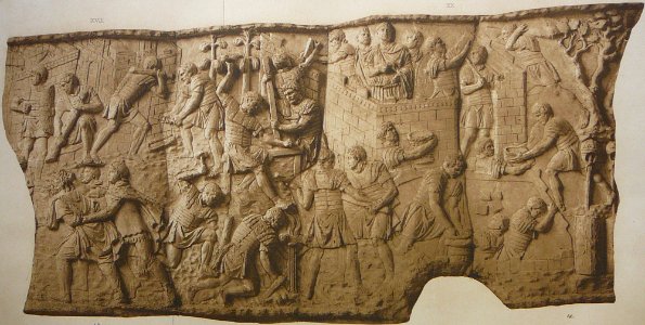 015 Conrad Cichorius, Die Reliefs der Traianssäule, Tafel XV