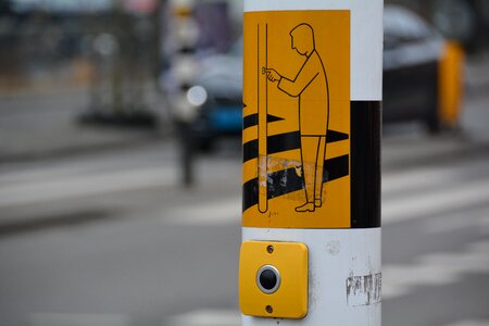 Crosswalk lights traffic signal photo