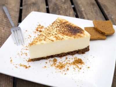 Home made coffee pie