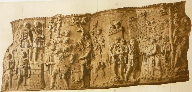 021 Conrad Cichorius, Die Reliefs der Traianssäule, Tafel XXI