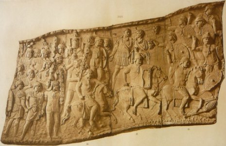 018 Conrad Cichorius, Die Reliefs der Traianssäule, Tafel XVIII photo