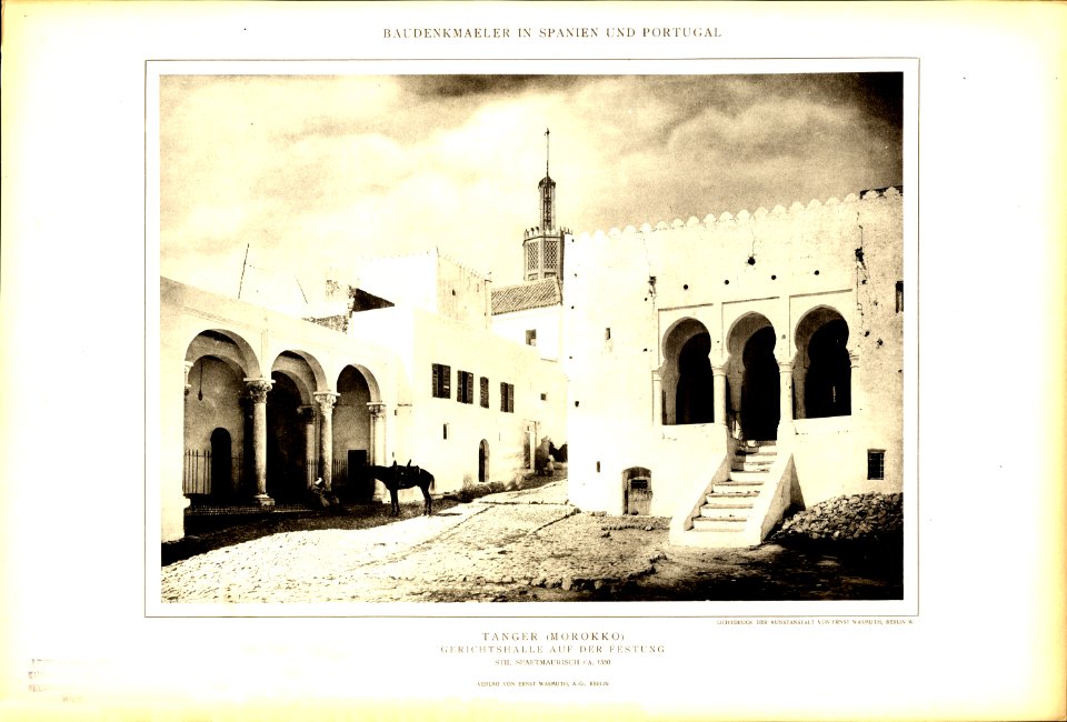 025 Tanger - Gerichtshalle auf der Festung
