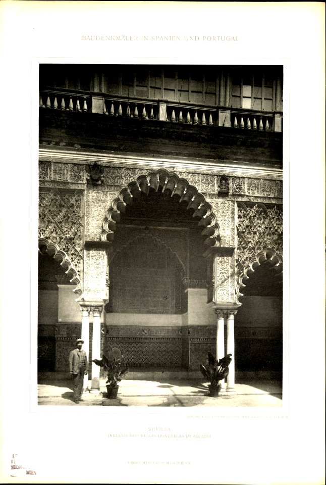 020 Sevilla der Alcacar, Innerer Hof de las Doncellas