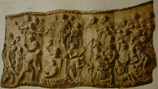 030 Conrad Cichorius, Die Reliefs der Traianssäule, Tafel XXX