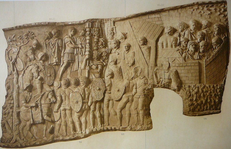 033 Conrad Cichorius, Die Reliefs der Traianssäule, Tafel XXXIII