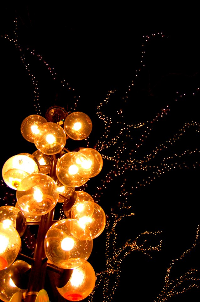 Ball ornament art winter