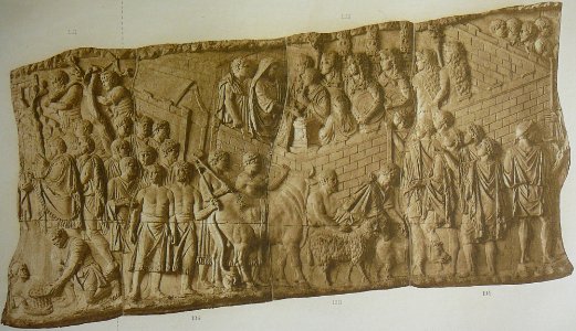 038 Conrad Cichorius, Die Reliefs der Traianssäule, Tafel XXXVIII
