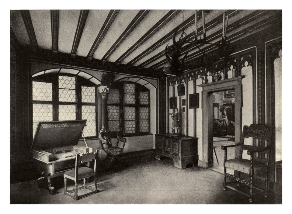 039 Basel. — Zimmer aus dem Hause „zum Cardinal“, um 1540