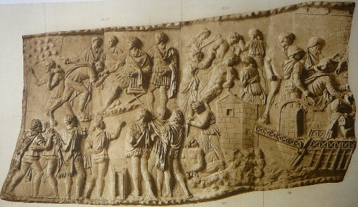 034 Conrad Cichorius, Die Reliefs der Traianssäule, Tafel XXXIV