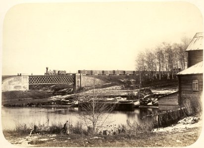 04 railway bridge on Nikolaev Railway 1860 photo
