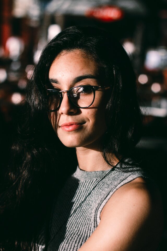 Woman portrait brunette