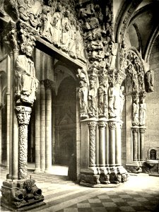 036 Santiago (da Compostela) Portico de la G loria in der Kathedrale photo