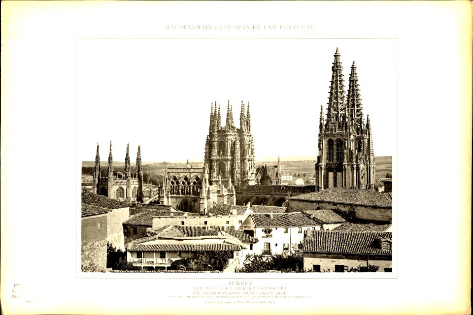 039 Burgos - die Türme der Kathedrale