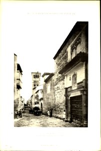 042 Toledo - Straße mit der Kirche zum Hl. Thomas