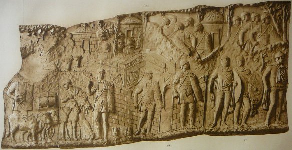 043 Conrad Cichorius, Die Reliefs der Traianssäule, Tafel XLIII