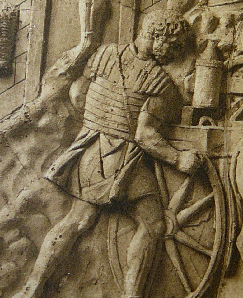 046 Conrad Cichorius, Die Reliefs der Traianssäule, Tafel XLVI (Ausschnitt 01) (cropped)