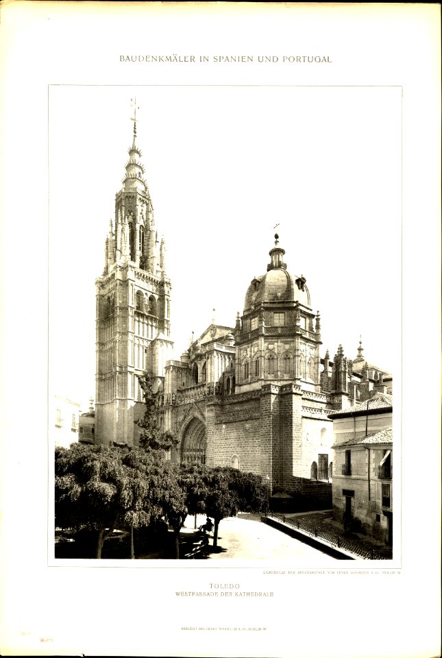 043 Toledo - Westfassade der Kathedrale