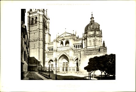 044 Toledo - Westfassade der Kathedrale photo