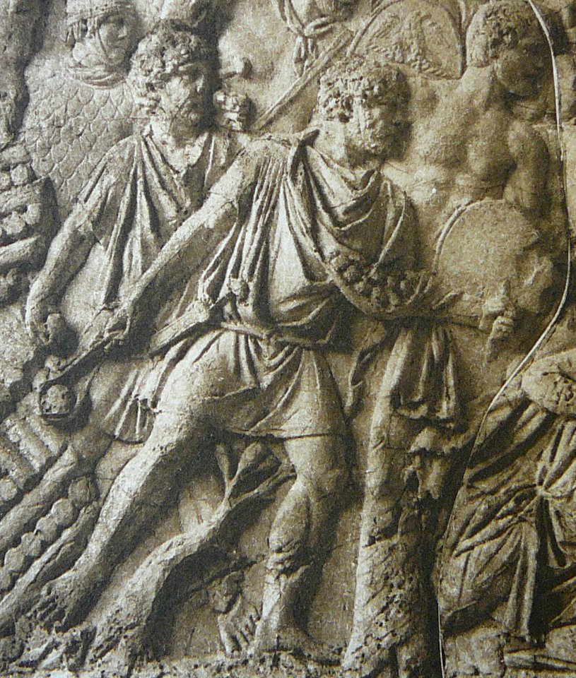 047 Conrad Cichorius, Die Reliefs der Traianssäule, Tafel XLVII (Ausschnitt 03)
