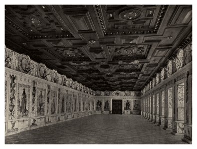 052 Schloß Ambras bei Innsbruck. — Spanischer Saal 1570—1571
