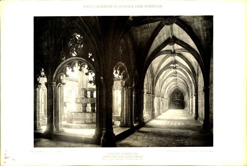052 Batalha Kreuzgang der Klosterkirche