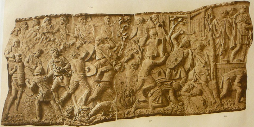 052 Conrad Cichorius, Die Reliefs der Traianssäule, Tafel LII