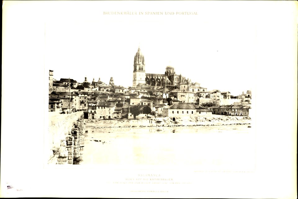 055 Salamanca - Blick auf die Kathedrale