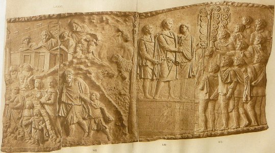 056 Conrad Cichorius, Die Reliefs der Traianssäule, Tafel LVI