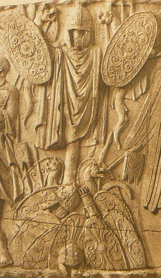057 Conrad Cichorius, Die Reliefs der Traianssäule, Tafel LVII (Ausschnitt 02)