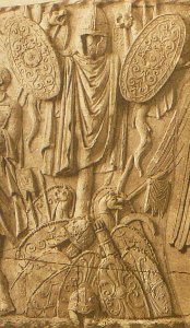 057 Conrad Cichorius, Die Reliefs der Traianssäule, Tafel LVII (Ausschnitt 02)