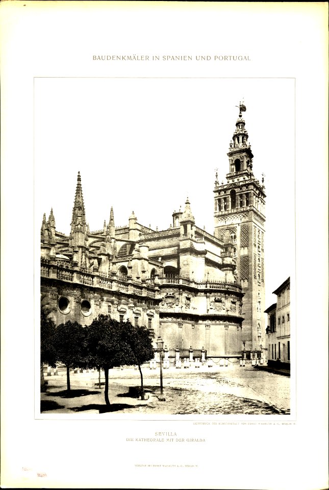 057 Sevilla - Die Kathedrale mit der Giralda