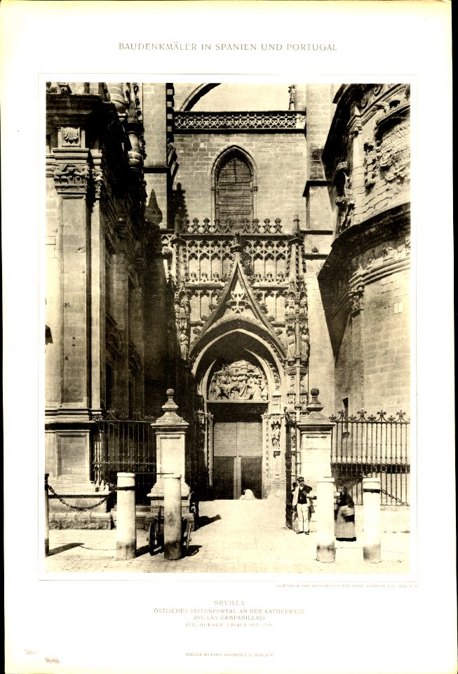 058 Sevillas - östliches Seitenportal der Kathedrale