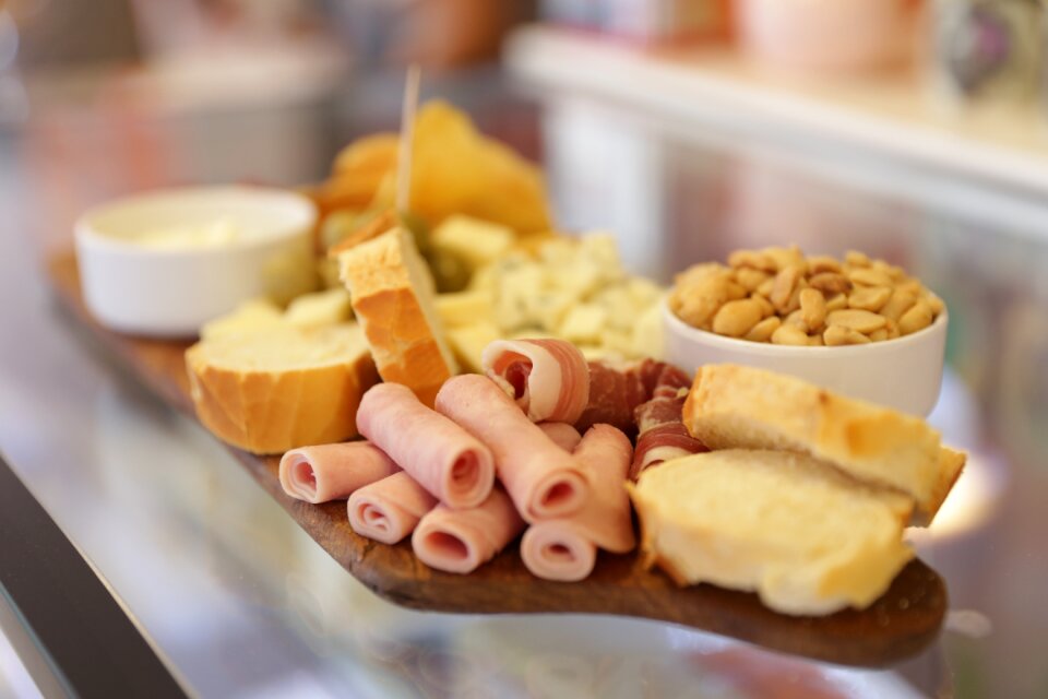 Healthy gourmet delicious