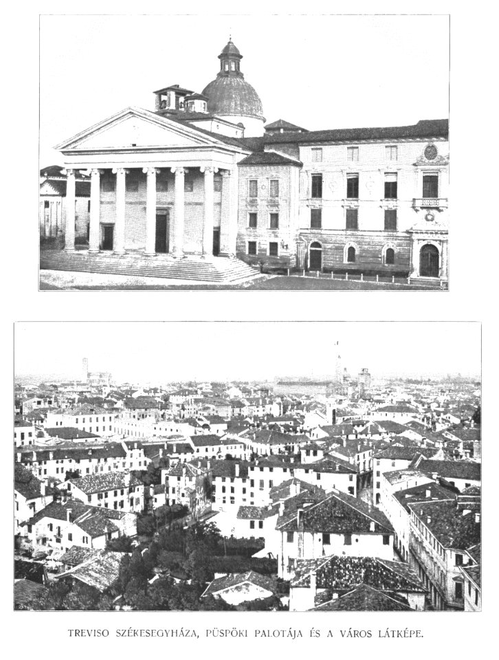 062 Treviso cathedral palace panorama