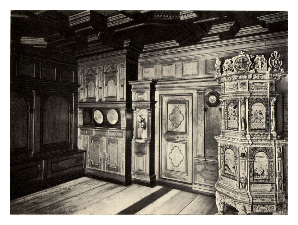 066 Biasca (Kt. Tessin). — Zimmer aus der 1587 datierten Casa Pellanda