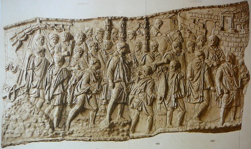 064 Conrad Cichorius, Die Reliefs der Traianssäule, Tafel LXIV