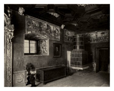 070 Schloß Churburg bei Schluderns (Südtirol). — Kapellenzimmer