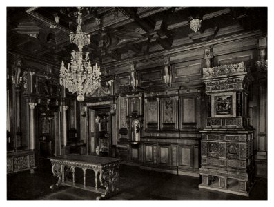 065 Chiavenna, „Cläven“. — Prunkzimmer aus der Casa Pestalozzi