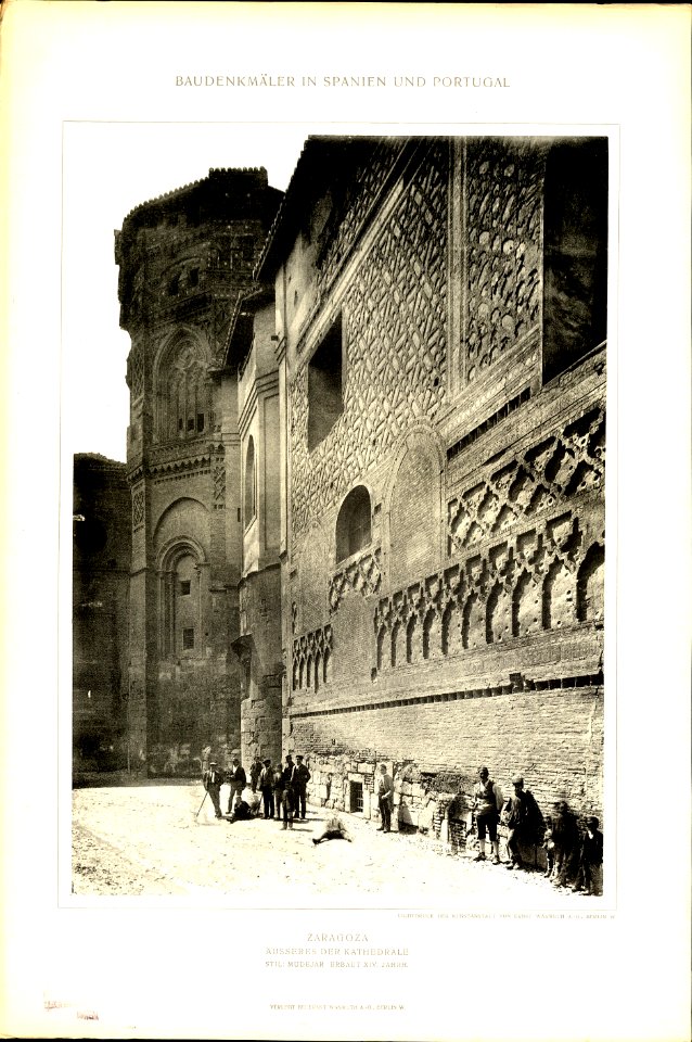 076 Zaragoza - Äußeres der Kathedrale