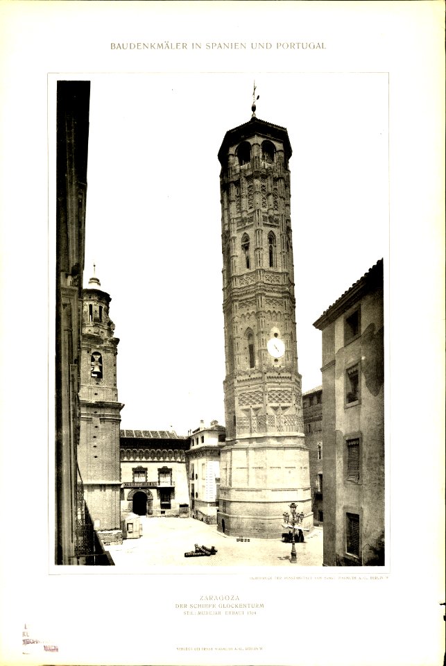 077 Zaragoza - der schiefe Glockenturm