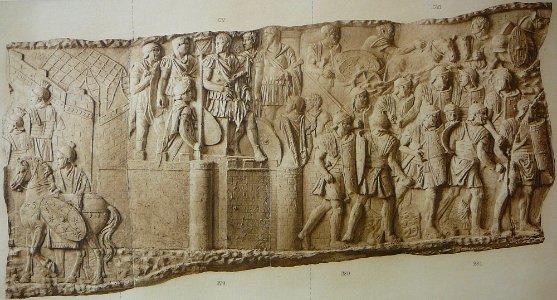 078 Conrad Cichorius, Die Reliefs der Traianssäule, Tafel LXXVIII