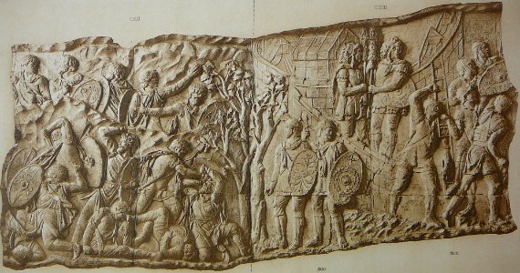 083 Conrad Cichorius, Die Reliefs der Traianssäule, Tafel LXXXIII