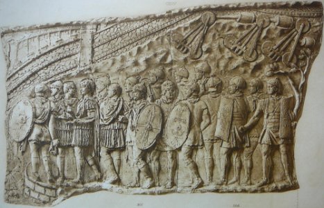 085 Conrad Cichorius, Die Reliefs der Traianssäule, Tafel LXXXV