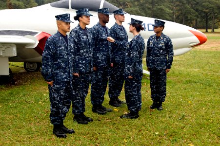 081107-N-9999X-002 - U.S. sailors wear the Navy Working Uniform (NWU) at Naval Air Station Oceana